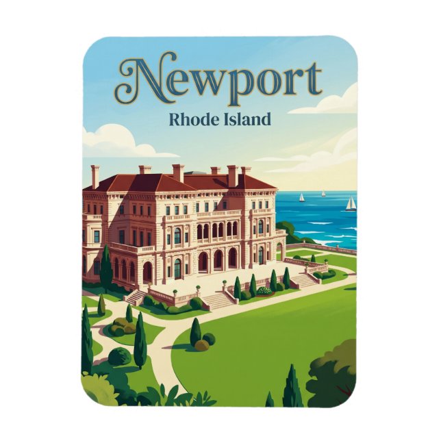 Íman Os Quebradores Rhode Island (Vertical)