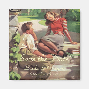 Íman Os queridos do segundo grau do amor do vintage