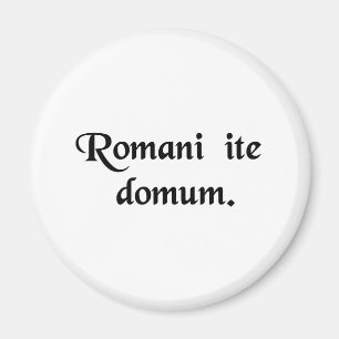 Íman Os romanos vão em casa