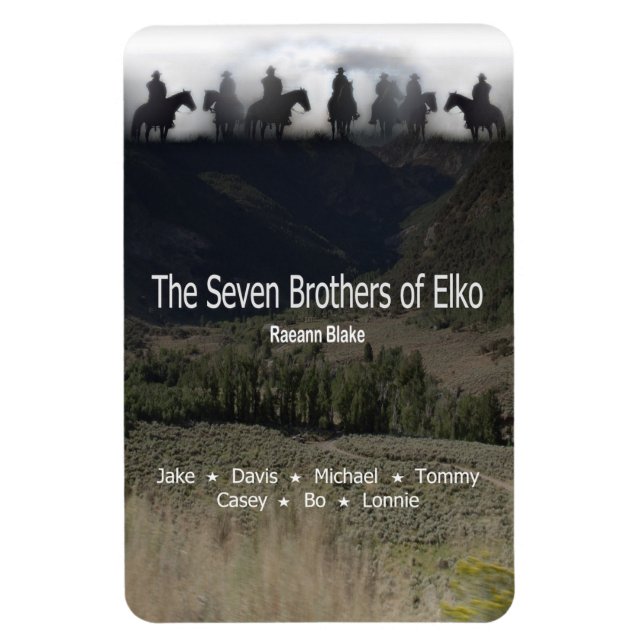 Íman Os Sete Irmãos de Elko Ímã de Foto Flexível (Vertical)