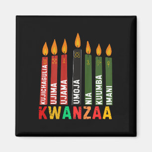 Íman Os Sete Princípios De Kwanzaa Kinara Happy Kwanz