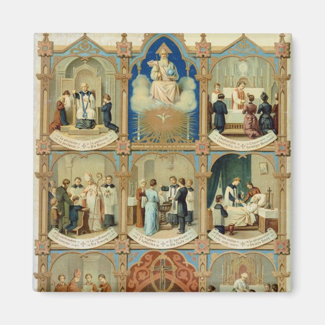 Íman Os Sete Sacramentos (Frente)
