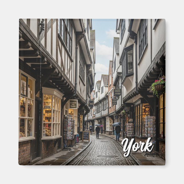 Íman Os Shambles em York Inglaterra (Frente)