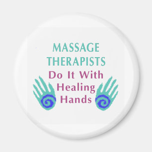 Íman Os terapeutas da massagem fazem-no com mãos curas