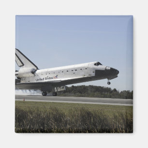Íman Os toques de Atlantis do vaivém espacial tragam 3