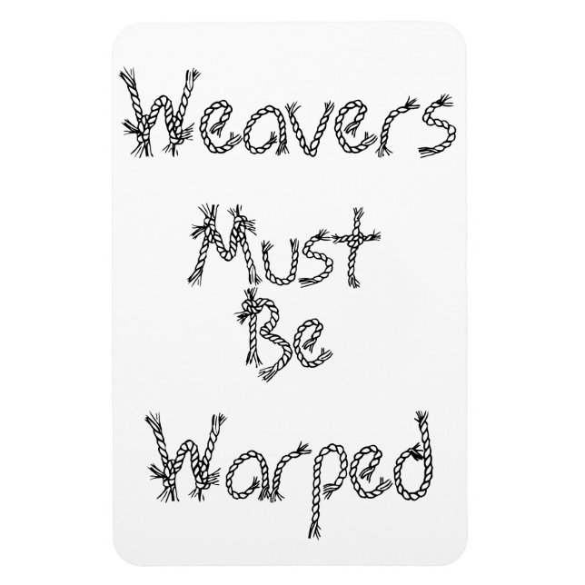 Íman Os Weavers Devem Ser Magnetos Advertidos (Vertical)
