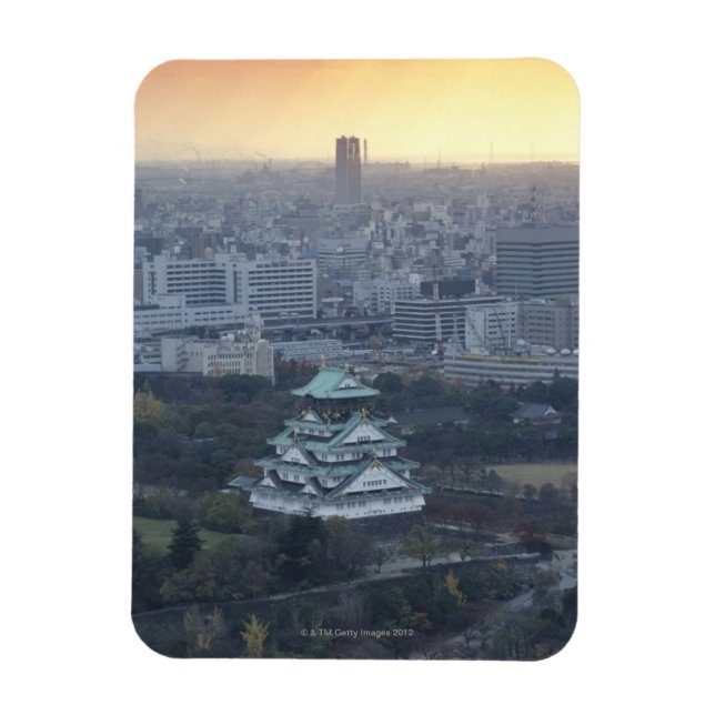 Íman Osaka Castle (Vertical)