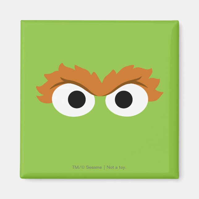Íman Oscar, o Grande Rosto do Grouch (Frente)