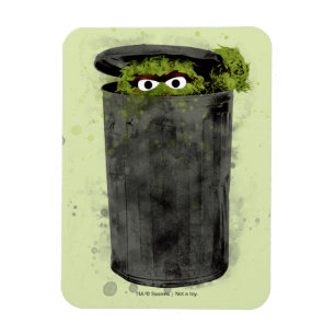Íman Oscar, o Monstro   Tendência Aquarela