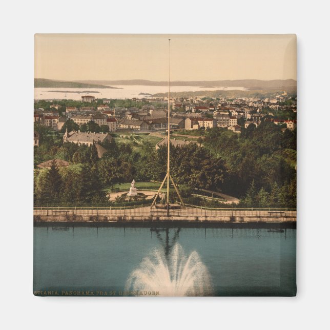 Íman Oslo, da Rua Hanshaugen Park, Noruega (Frente)