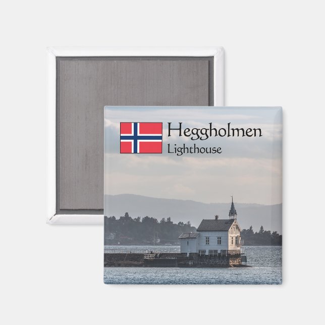 Íman Oslo Lighthouse (Front/Back)