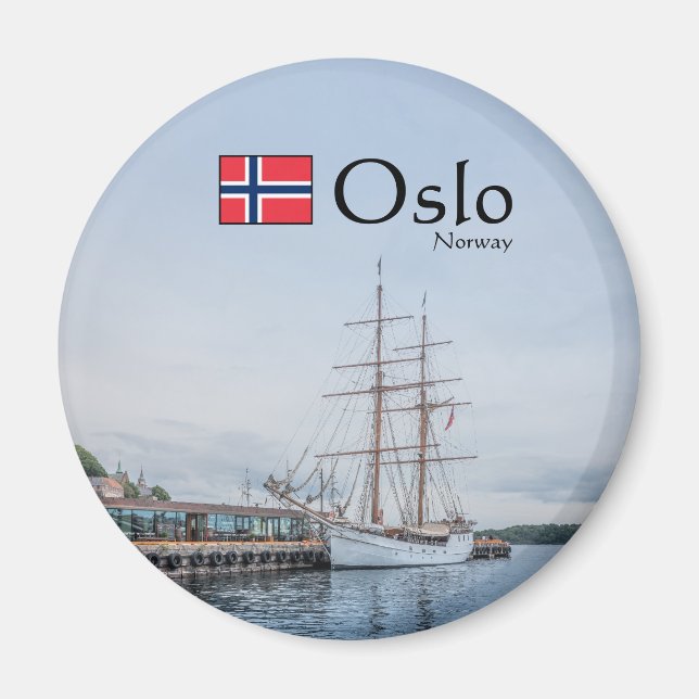 Íman Oslo Noruega (Frente)
