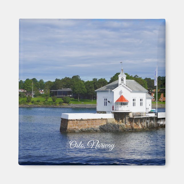 Íman Oslo, Poster de fiorde da Noruega (Frente)