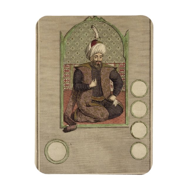 Íman Osman I (1259-1326) fundador do Império Otomano (Vertical)