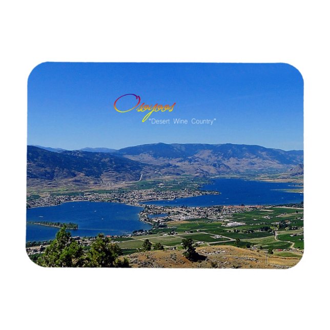 Íman Osoyoos, País Do Vinho Do Deserto, (Horizontal)