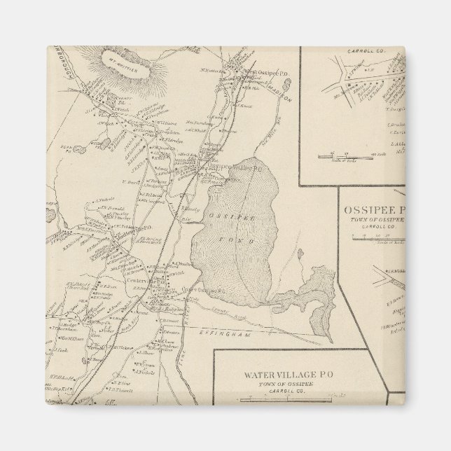 Íman Ossipee, Carroll Co (Frente)