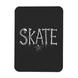 Íman Ossos de skate esqueleto
