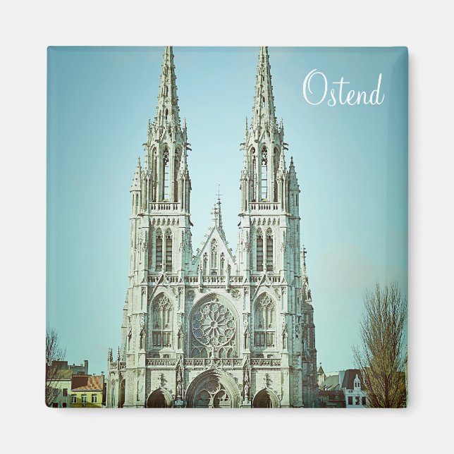 Íman Ostend, Bélgica viagem (Frente)