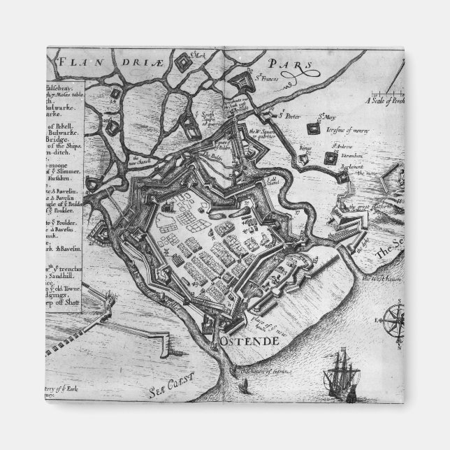 Íman Ostende, dos Comentários (Frente)