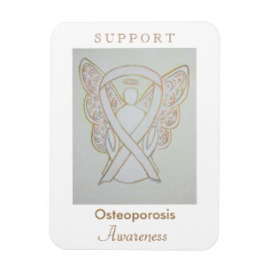 Íman Osteoporose Sensibilização Fita Anjo Magneta