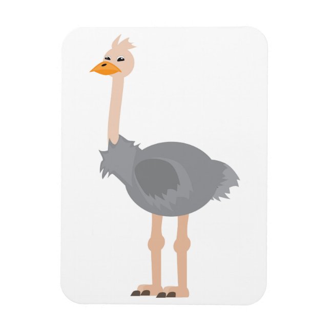 Íman Ostrich (Vertical)
