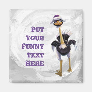 Íman Ostrich Corrente das Montanhas