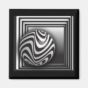 Íman Ótica através de Formas