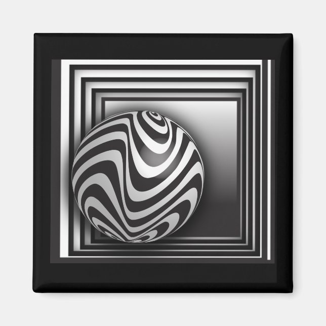 Íman Ótica através de Formas (Frente)