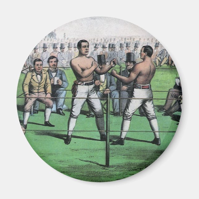 Íman Ótima Luta pelo Campeonato, Boxe Clássico (Frente)