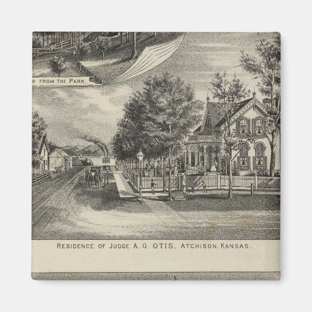 Íman Otis Price Villa, Kansas (Frente)