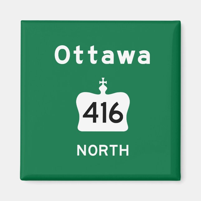 Íman Ottawa 416 (Frente)