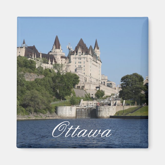 Íman Ottawa, Canadá, Canal de Rideau (Frente)