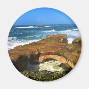 Íman Otter Rock no Parque Estadual do Punchbowl do Diab