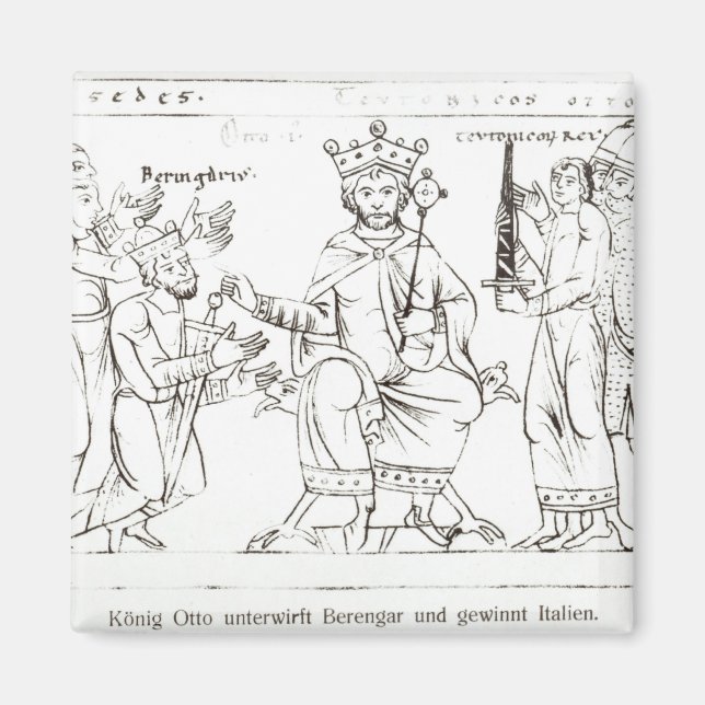 Íman Otto I Submetendo ao Berenger II (Frente)