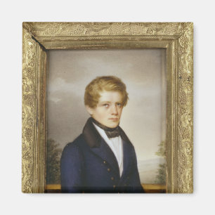Íman Otto von Bismarck como um estudante, 1833