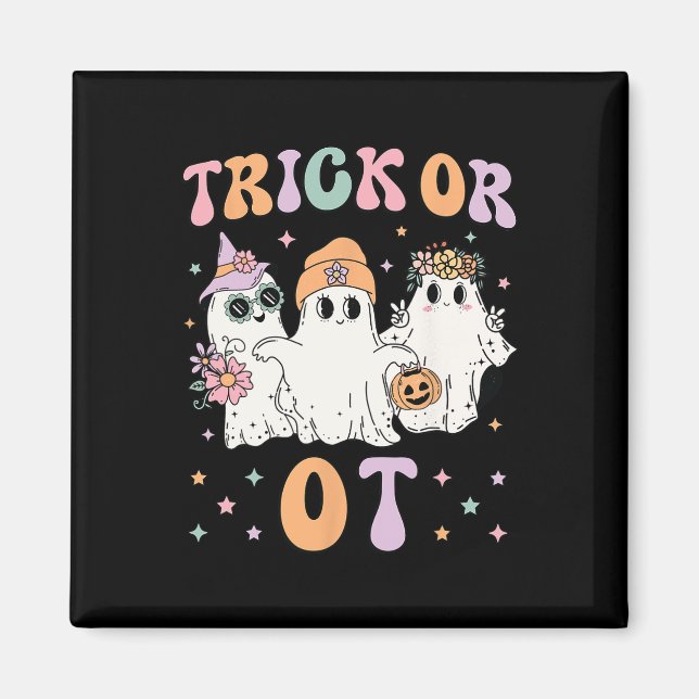 Íman Ou Terapêutica Ocupacional Halloween Gho (Frente)