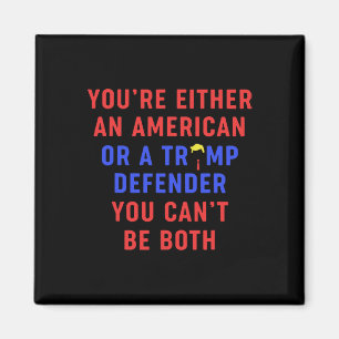 Íman Ou você é americano ou um defensor de trump