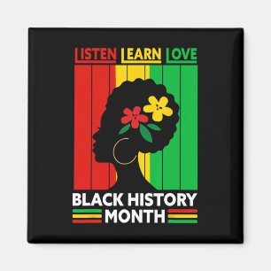 Íman Ouça Aprenda Ame Mês da História Negra Afro-Americ