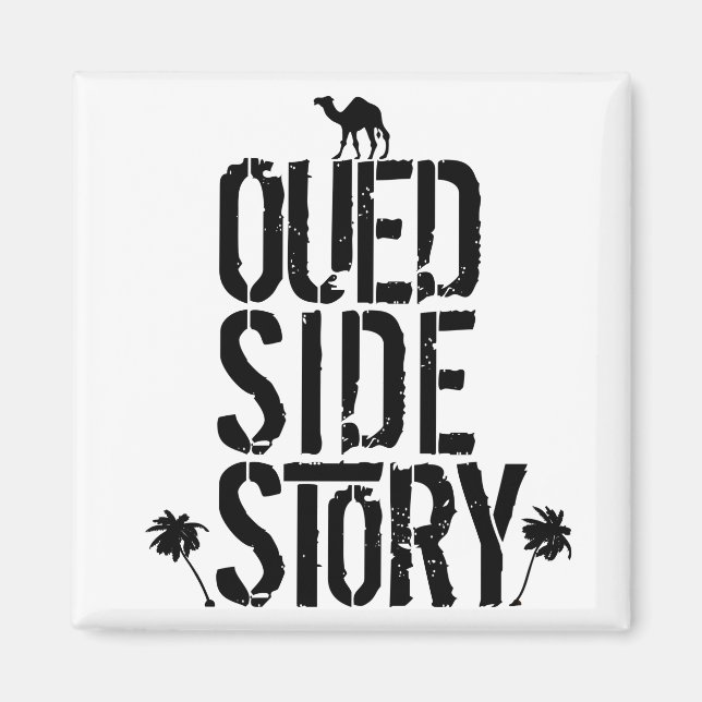 Íman OUED SIDE STORY - Jogos de Palavras - François (Frente)