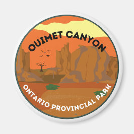 Íman Ouimet Canyon Ontario Provincial Park Magnet