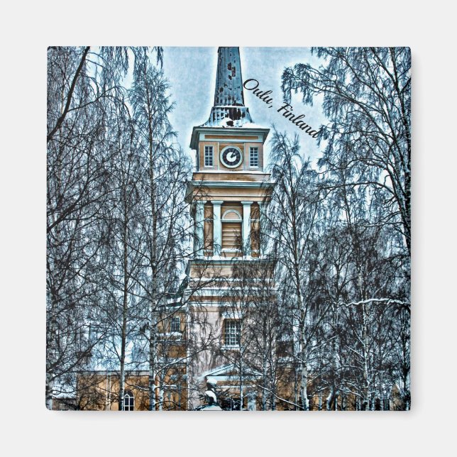 Íman Oulu, Igreja da Finlândia (Frente)