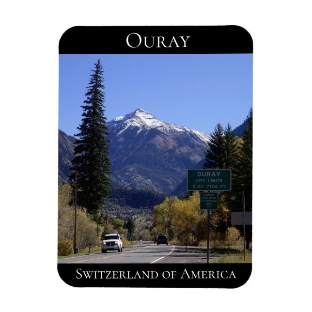 Íman Ouray, Colorado Switzerland of America (Vertical)