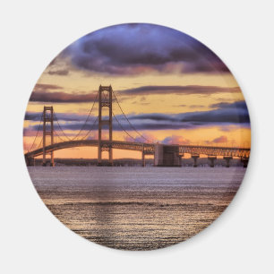 Íman Ouro 1155 da ponte de Mackinac