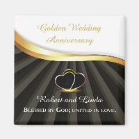 Ouro 50º Aniversário Religioso de Casamento