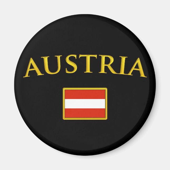 Íman Ouro Áustria (Frente)