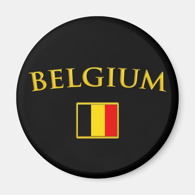 Íman Ouro Bélgica (Frente)
