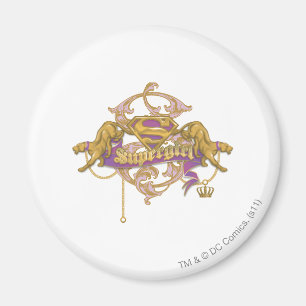 Íman Ouro de Supergirl Cat 2