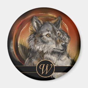 Íman Ouro Gaze Wolf