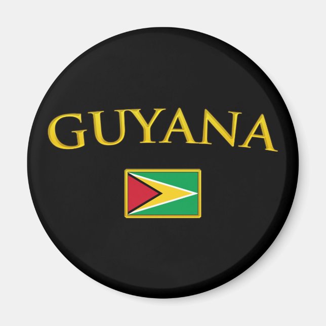 Íman Ouro Guiana (Frente)