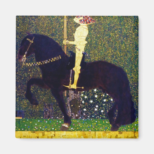 Íman Ouro Knight, Gustav Klimt (Frente)